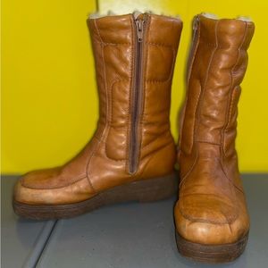 VINTAGE BLONDIE WINTER SNOW BOOTS